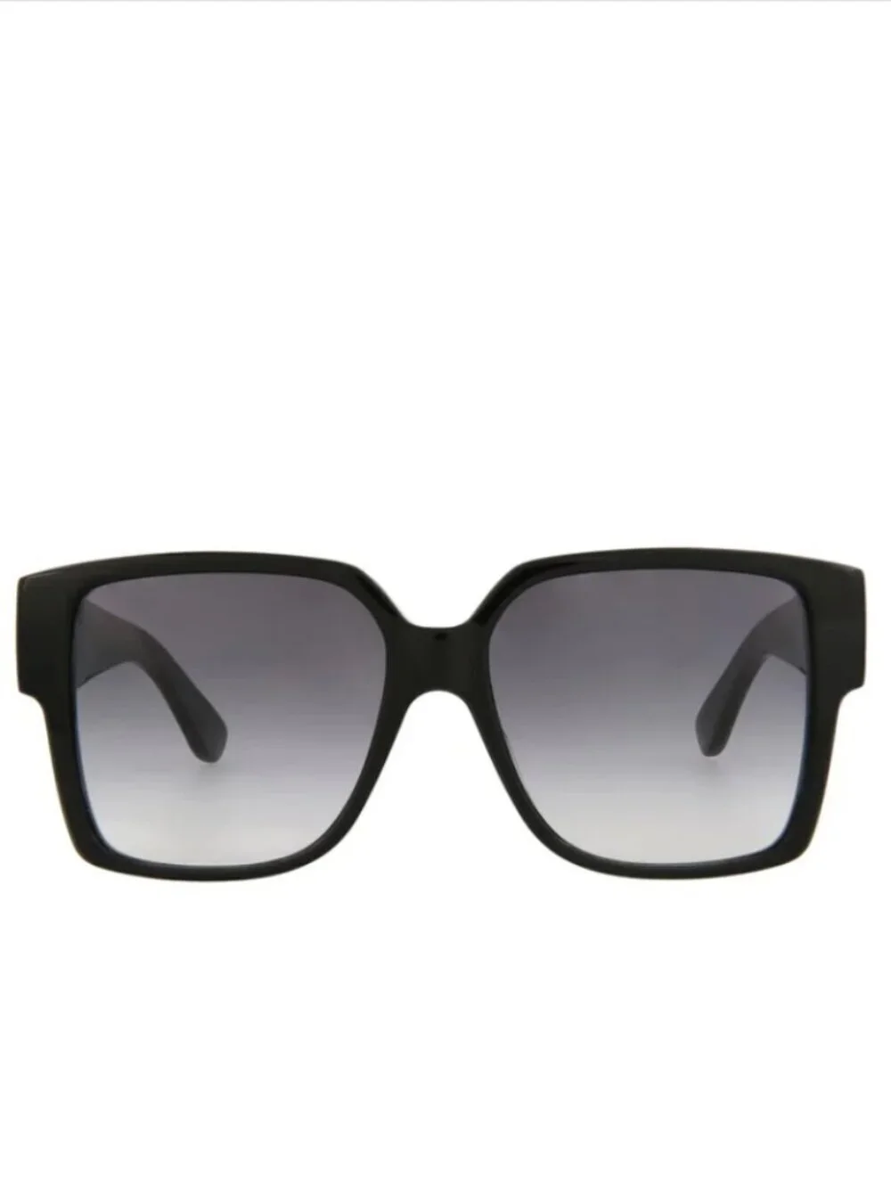 YSL - SAINT LAURENT Acetate Square SLM9 002 Sunglasses Black/Gray